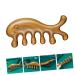 Beavorty Massage Kamm - Wide Tooth Wooden Hair Comb & Gua Sha Massage Tool for Scalp & Hairdressing - Buy Online on GoSupps.com
