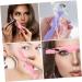 FRCOLOR 8 Pcs Silicone Beauty Ruler Purple Eyeliner Mold Facial Tools Mascara Applicator Multifunction Seal - Buy Online on GoSupps.com