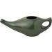Ceramic Neti Pot - Dishwasher Safe for Nasal Cleansing - Elegant Green Color - Buy Online on GoSupps.com