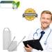 Buy Tebinzi Stainless Steel Tongue Cleaner - U-Shaped Oral Hygiene Brush for Fresh Breath | Healthy Adults Care | Includes Silver Cloth Bag - Buy Online on GoSupps.com