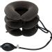 Cervical Neck Traction Device | Neck Stretcher for Neck Pain Relief Inflatable Neck Brace Collar Provides Neck Decompression and Support for Home Use (Classic Gray)
