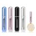 4PCS Portable Perfume Travel Refillable Mini Travel Perfume Bottle Refillable Travel Perfume Atomizer Cologne Travel Bottle Travel Size Perfume Refill Bottle(5ml) Color-D