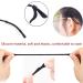 Buy Sukpsy 8 Pairs Slip-Resistant Silicone Ear Cushions - Soft & Comfortable Sports Ear Hooks for Sunglasses & Reading Glasses - Glasses Repair Set (Black & Transparent) - International Shipping Available - Buy Online on GoSupps.com
