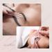 Lash Extensions Tweezers Set - Stainless Steel Straight and Curved Professional Kit - 5pcs - Buy Online on GoSupps.com