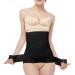 BIONICORE 3-in-1 Postpartum Belly Band Wrap Abdominal Binder Support Pregnancy Recovery Belt postnatal Surgery C Section Body Shaper (Black XL) XL Black
