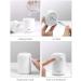 Colorful Mini Humidifier & Essential Oil Diffuser - USB Personal Desktop Humidifier for Car, Office, Bedroom - 2 Mist Modes (Pink) - Buy Online on GoSupps.com