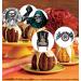 24 x Pre-Cut Halloween Mix 15 Edible Stand up Wafer/Rice Paper Cupcake Toppers Birthday Scary Party Cake Decorations