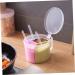 Zerodeko 3pcs Kitchen Tools Storage Container Condiment Dispenser Seasoning Box Round Kitchenware mediumx3pcs As Shownx3pcs - Buy Online on GoSupps.com