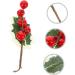 DECHOUS 10pcs Berries Candles Flower Vase Home Decor Artificial Berry Decor Candle Vase Filler Decor Artificial Berry Ornament Xmas Party Layout Fake Berry Plastic Christmas Accessories As Shown 3 11X5cm - Buy Online on GoSupps.com
