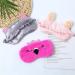 4 Pack Cute Animal Sleeping Masks for Girls and Women - Soft Plush Blindfolds for Kids, Teens - Perfect for Travel, Nap, and Night Sleeping - Buy Online on GoSupps.com