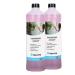 Hygiene King |Glass cleaner with lotus effect |2x 1 liter |Concentrate for strip -free cleaning of glass surfaces such as windows mirrors and window frames 1 l (2 -pack)