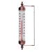 Outside thermometer with bronze effect design stylish garden thermometer outdoor suitable for outside temperature display wall greenhouse garage easy to hang out