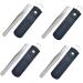 Ipetboom 4 Sets Round Nose Hair Clip Men Trimmer for Beard Nose Hair Clippers Nasal Hair Clip Remover Grooming Tool Tweezers for Nose Hair Multifunction Eyebrow Trimmer Stainless Steel Man