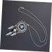 ORFOFE Jewelry Necklaces Silver Necklace Dream Catcher Necklace Dreamcatcher Sagittarius The Time - Buy Online on GoSupps.com