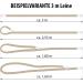 Buy COPCOPET 3-Way Adjustable Dog Leash | Handmade Fat Leather Line for Dogs | Brass Fittings | 100% German Quality - 3m x 12mm Cognac - Buy Online on GoSupps.com