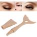 Silicone Eyeliner Aid Soft Portable Silicone Eyeliner Tool for Cosmetic(Coffee Color) - Buy Online on GoSupps.com