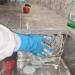 Blue Reusable Silicone Cleaning Gloves | Dishwashing Scrubber with Bristles | Magic Cleaning Gloves for Washing - Buy Online on GoSupps.com