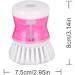 Palm Brush Dishwashing Brush Kitchen Brushes for Dish Pot Pan Sink Cleaning Automatic Liquid Brush  - Buy Online on GoSupps.com