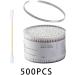Sharplace Pack of 500 Disposable Cotton Swabs - Wooden Cleaning Sticks for Care & Hygiene - Buy Online on GoSupps.com