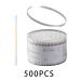 Perfeclan 500 Cotton Swabs - Double-Headed Cleaning Sticks for Makeup Ears & Brushes - Round White Bulk Pack - Buy Online on GoSupps.com