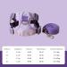 Fueegue Cat Harness with Leash - Escape Proof Adjustable Soft Mesh for Cats & Dogs - Purple Bubble Size L - Buy Online on GoSupps.com
