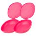Subsofan silicone shell 2 pieces Storage box container carrier bag menstrual storage holder menstrual cup packaging case women reusable pink 1 piece (1 Pack)