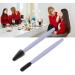Eyelash Brush Silicone Eyebrow Elastic Portable Reusable Mascara Wands Lightweight Travel Set Kit (Blue) - Buy Online on GoSupps.com