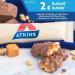 Atkins Snack Bars - Caramel Chocolaty Nut Roll Low Sugar Keto Friendly High Fibre 2g Sugar 3g Carbs 8ct Caramel Nut Roll Value Pack - Buy Online on GoSupps.com