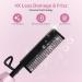Ceramic Hot Comb for Wigs Afro Hair & Beard | Anti-Scald Straightening Comb | Electric Press Comb with Adjustable Temperatures | Dual Voltage | 60 Min Auto Shut Off | Pink - Buy Online on GoSupps.com