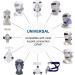ResMed Nasal F20 N10 Replacement Headgear Strap - 2 Pieces, Adjustable Headband for Adult Ventilator Mask - Buy Online on GoSupps.com