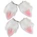 FRCOLOR 2 Pairs Hair Extensions Clips Rabbit Cosplay Hairclips Hair Clips Hairpin for Hair Accessories Rabbit Ear Headdress Women Hair Clip Issue Card Child Cats and Dogs Fabric - Buy Online on GoSupps.com