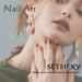 Sethexy Abstract Stiletto False Nails - Nude Pink & Blue Leopard 24pc Acrylic Press-On Nail Tips for Women & Girls - Buy Online on GoSupps.com
