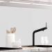 Sticker professionals kitchen back wall self -adhesive matt - pure white - 1.8mm stiffened every surface is possible PET material premium 60 x 280cm h 60 cm x W 280 cm pure white