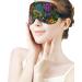 Psychedelic Mushrooms Sleep Mask for Women & Men - Light Blocking Eye Cover - Buy Online on GoSupps.com