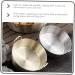 Milisten 3pcs Sauce Dish Round Serving Plate Sauce Container Soy Dipping Bowls Appetizer Dish for Home Household Sauce Serving Dish Appetizer Plate Stainless Steel The Dish Korean re-usable 8X8CMx3pcs Goldenx3pcs - Buy Online on GoSupps.com