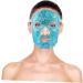 Healvian Reusable Facial Gel Mask Facial Gel Mask Sleeping Mask Facial Mask Skin Care For Women 20x19cm blue - Buy Online on GoSupps.com
