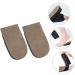 NOLITOY Heightening Half Pad - Breathable Heel Insoles for Men & Women | 5 Pairs Convenient Height Lift Inserts | Portable Rubber Shoe Pads - Buy Online on GoSupps.com