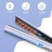 IG INGLAM Titanium Flat Iron Hair Straightener | 1 Inch Curling Iron | Infrared Negative Ionic | Adjustable Temp 250 F-450 F | Dual Voltage 110-240V | Perfect Gift in Light Purple - Buy Online on GoSupps.com