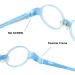 Enzodate Children's Optical Glasses Size 38 - No-Screw Safe & Flexible TR90 Frame for Ages 1-2 - Shipping Worldwide - Buy Online on GoSupps.com