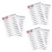 FOMIYES 6 Pcs 3d Eyebrow Stickers Beauty Kit Brow Shaper Makeup Eyebrow Transfer Man Stencil Cosmetic 1 count (Pack of 1) Blackx3pcs