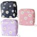 SSRDFU Women's bonds Storage Pocket - 3 PCs menstruation bag for tampons women's bonds Organizer tampon bag girls period bag portable small cosmetic bag for girls