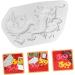 STOBOK Mold Chocolates Baking Tool Silicone Candy Party Chocolate DIY Chocolate Mould Chocolate Making Tools Fondant Making Baking Supplies Dragon Shape Clay Fudge Silica Gel - Buy Online on GoSupps.com