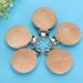 Baby pacifier wood clips 3 cm beech wood pacifier clip 5 pieces holder cute pacifier holder pacifier charming beech wood beech wood beech hardwood