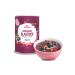 Benjamin blueberry - Smoothie bowl - nutrient breakfast with 100% natural ingredients & without additives and refined sugar - for a long time with only 200 kcal - 400g blueberry & raspberry