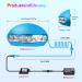 WiFi Intelligence RGB+IC 15W LED Pool Lights - IP68 Waterproof Music Mode Timing Function Google Home & Alexa Compatible - 5m Cable Blue - Buy Online on GoSupps.com