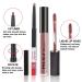 Nude Pink Matte Lip Liner and Lipstick Pencil Makeup Set with Brown Liquid Lipstick - Long Lasting Waterproof Formula - 0.21 Fl Oz (Pack of 2) - Buy Online on GoSupps.com
