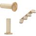 Wall Mounted Cat Furniture Set with Hammock, Stairs, Shelf, and Perch - Ideal for Large Cats and Kittens to Sleep, Play, and Climb - Buy Online on GoSupps.com