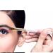 Double-Headed Rose Gold Eyebrow & Eyelash Curl Brush - Dual-Purpose Makeup Tool | International Shipping Available - Buy Online on GoSupps.com