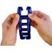 Yoga Toes Classics for Men Gel Toe Separators & Stretchers in Metallic Blue Stop Foot Pain & Boost Athletic Performance - Small M- 7 and up - Buy Online on GoSupps.com
