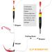 Thkfish Slip Pose Swimmer Fishing Bobbers - 4 Pack Float Corks for Sea & Freshwater Fishing Accessories - Buy Online on GoSupps.com